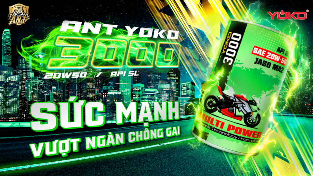 YOKO 3000 – SỨC MẠNH BỀN BỈ – VƯỢT MỌI THỬ THÁCH